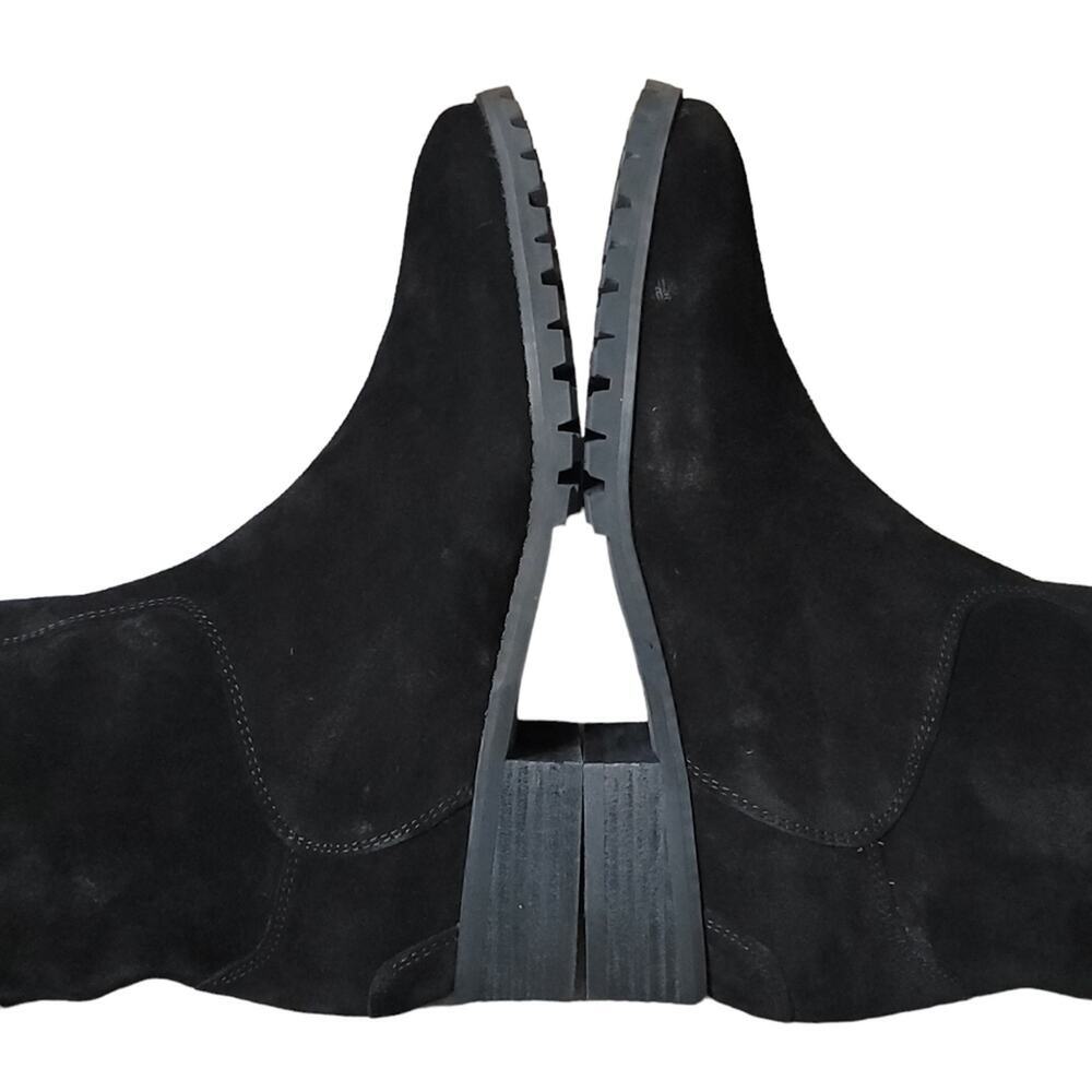Blondo Pakita Tall Boots Black Suede Waterproof - Picture 12 of 16